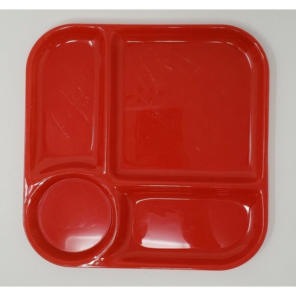 Beacon Plastic Picnic Plates Snack Trays Camping Dishes and Cups 12 pcs VINTAGE - Picture 5 of 12